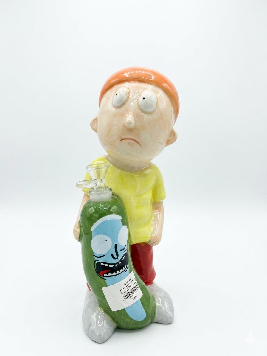 Pickle Rick Ceramic Bong